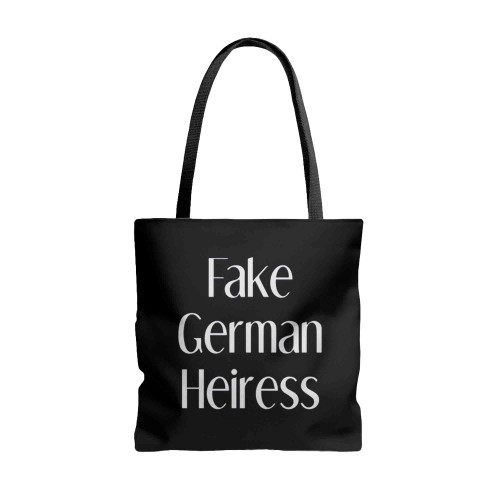 Fake German Heiress Tote Bags