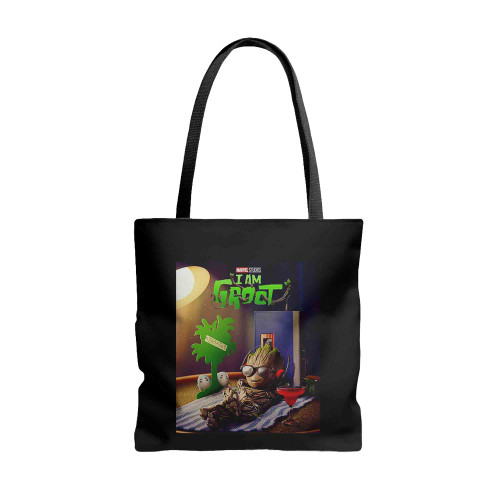 I Am Groot Guardians Of The Galaxy Tote Bags