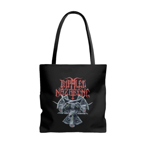 Impaled Nazarene Eight Headed Serpent Tote Bags