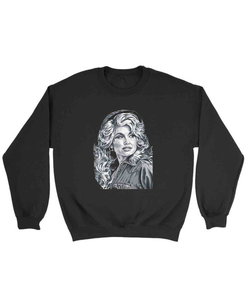 Dolly Parton Drawing Poster Sweatshirt