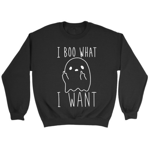 Halloween I Boo What I Want Sweatshirt