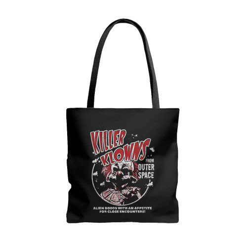 Killer Klowns From Outer Space Alien Bozos With An Appetite Tote Bags