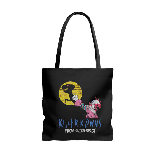 Killer Klowns From Outer Space Shadow Puppet Tote Bags