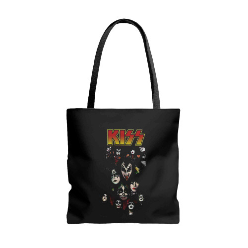 Kiss Band Vintage Rock Heavy Metal Tote Bags