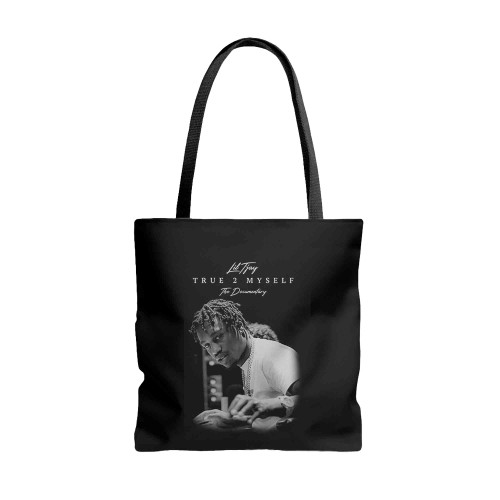 Lil Tjay 90S Bootleg Style Rap Tote Bags