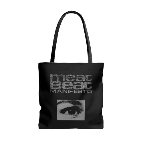 Meat Beat Manifiesto Tote Bags Meat Beat Manifiesto Tote Bags