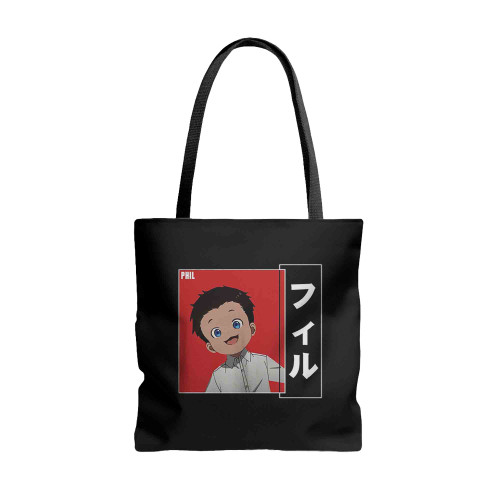 Phil The Promised Neverland Tote Bags