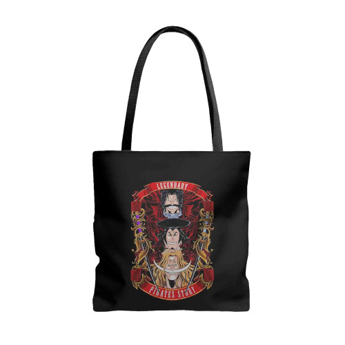 Pirates King Legendary One Piece Tote Bags