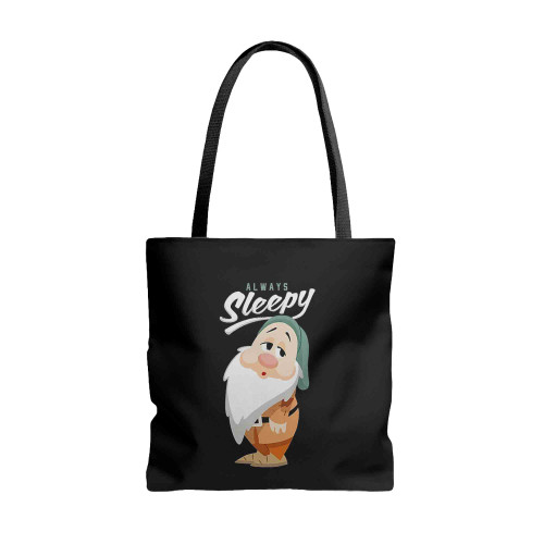 Sleep Dwarf Disney Snow White Tote Bags