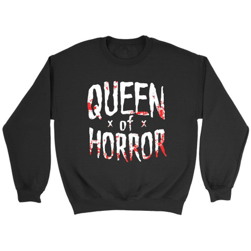 Horror Movie Fan Halloween Horror Queen Sweatshirt