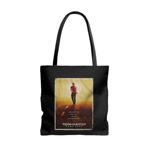 Terminator Dark Fate Day After Judgement Day Tote Bags