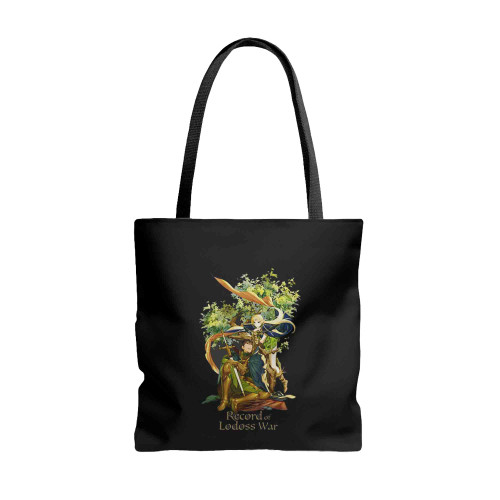 The Record Of Lodoss War Anime Love Art Tote Bags