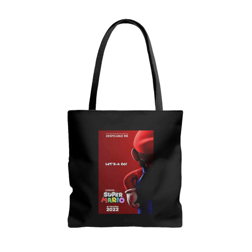 Untitled Super Mario And Luigi Bros Movie Game Let Is A Go Tote Bags