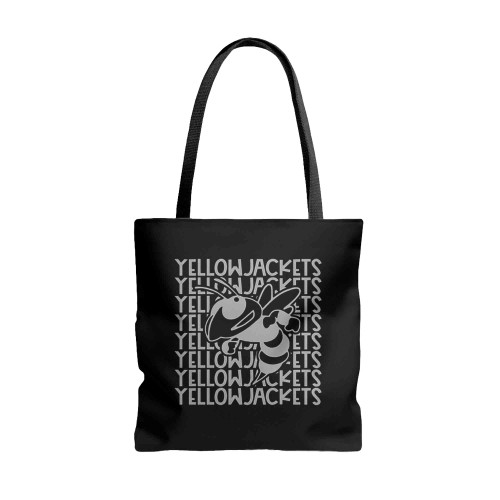Wiskayok Yellowjackets Logo Tote Bags