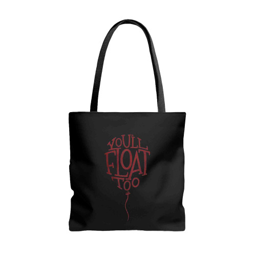 You Will Float Too It By Stephen King Tote Bags