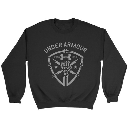 Logo Hand Skull Under Armour The Rock Project Supervent Sweatshirt