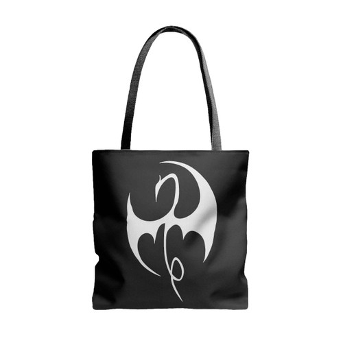 2018 Iron Fist Dragon Distressed Logo Superhero Tote Bags