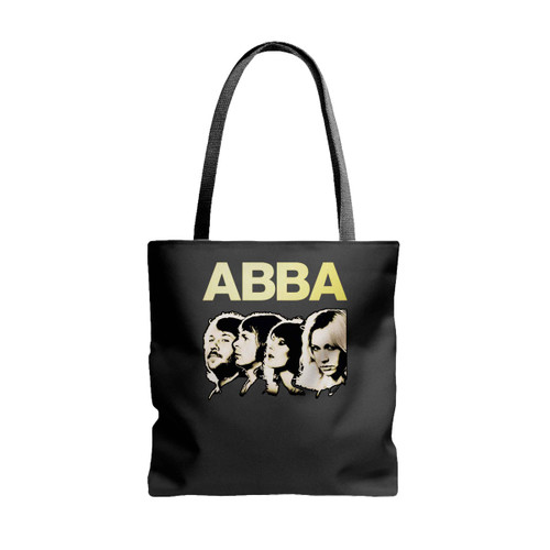 Abba Music Legend Tote Bags