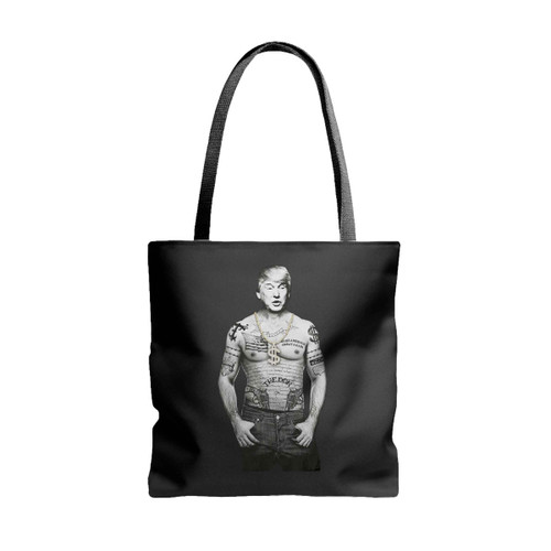 Adult Trump Nation Gangster Donald Trump Tote Bags
