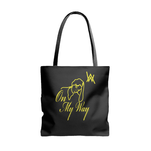 Alan Walker On My Way Love Tote Bags