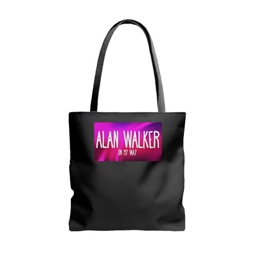 Alan Walker On My Way Poster Tote Bags