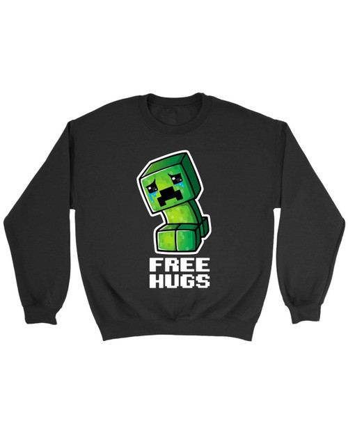 Minecraft Sad Creeper Sweatshirt