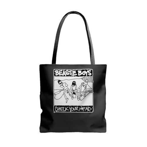 Beastie Boys Story Check Your Head Stick Figures Tote Bags