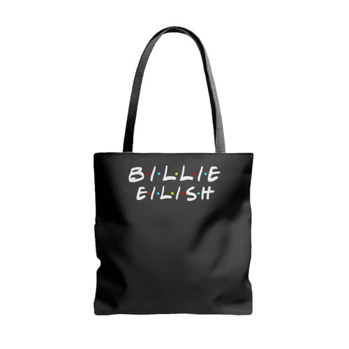 Billie Eilish Friends Tv Show Parody Tote Bags