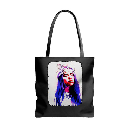 Billie Eilish You Should See Me In A Crown Tote Bags