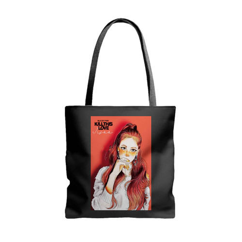 Blackpink Kill This Love Jisoo Art Tote Bags