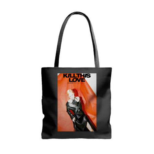 Blackpink Kill This Love Rose Tote Bags