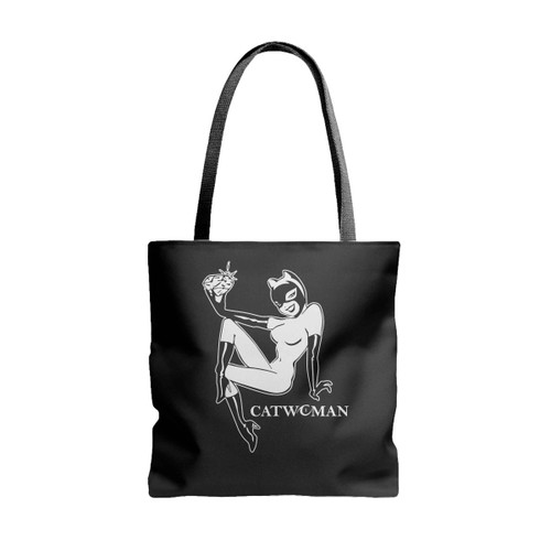 Catwoman Hold Diamond Tote Bags