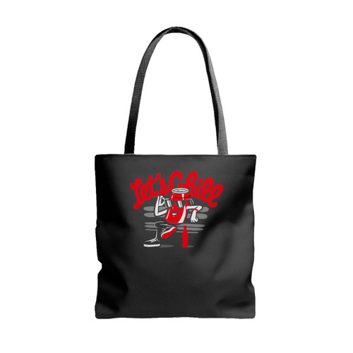 Cola Lets Chill Tote Bags