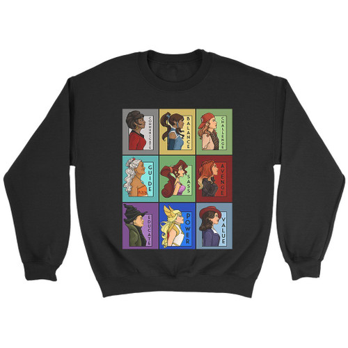She Series Collage Sweatshirt