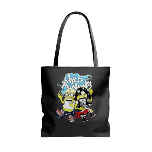 Despicable Adventure Wyld Minions Bill And Ted Tote Bags