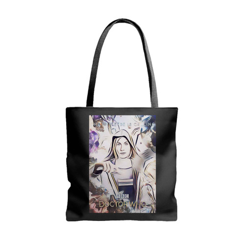 Doctor Who Poster Fan Art Tote Bags