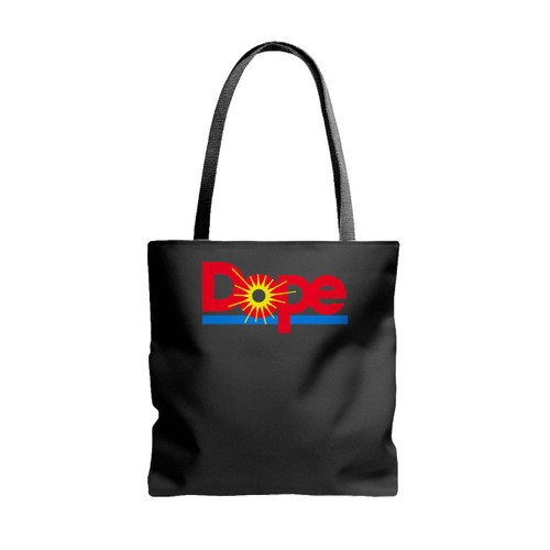 Dope Dole Logo Parody Tote Bags
