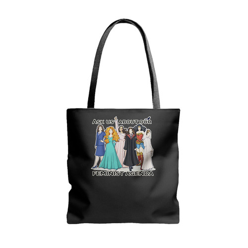 Feminist Agenda Tote Bags