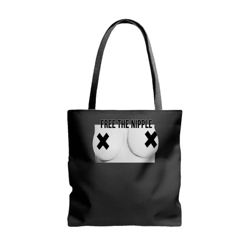 Free The Nipple Milk Boob Funny Tote Bags