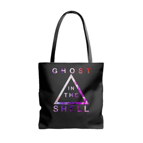 Ghost In The Shell Triangle Logo Tote Bags