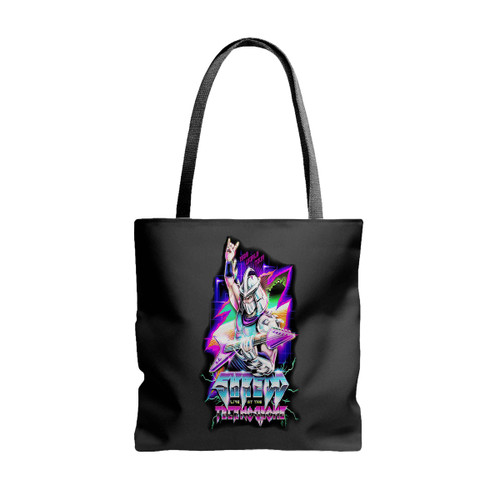 Heavy Metal Cartoon Parody 80S Tote Bags