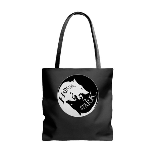 House Stark Wolfs Tote Bags