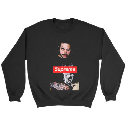 Post Malone Supreme Sweatshirt Post Malone Supreme Sweatshirt