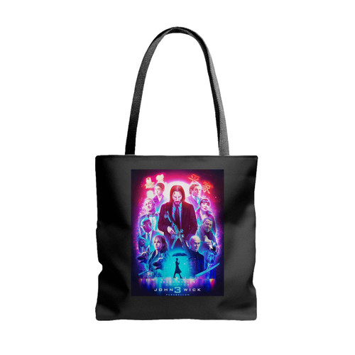 John Wick Chapter 3 Parabellum 2019 Keanu Reeves Movie Tote Bags