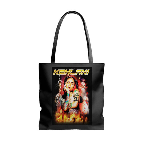 Kehlani Vintage 90S Retro Bootleg Rap Tote Bags