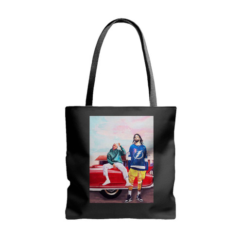 Kendrick Lamar Feat J Cole Tote Bags