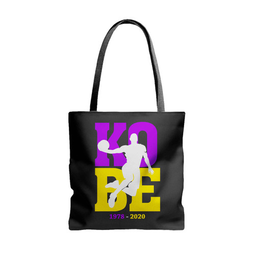 Kobe Bryant 1978 To 2020 Tote Bags