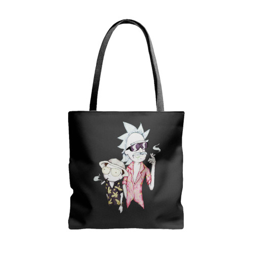 Las Vegas Rick And Morty Tote Bags