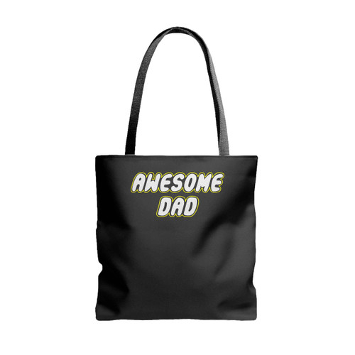 Lego Awesome Dad Tote Bags
