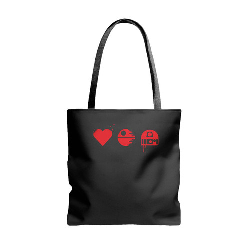 Love Death And Droids Tote Bags